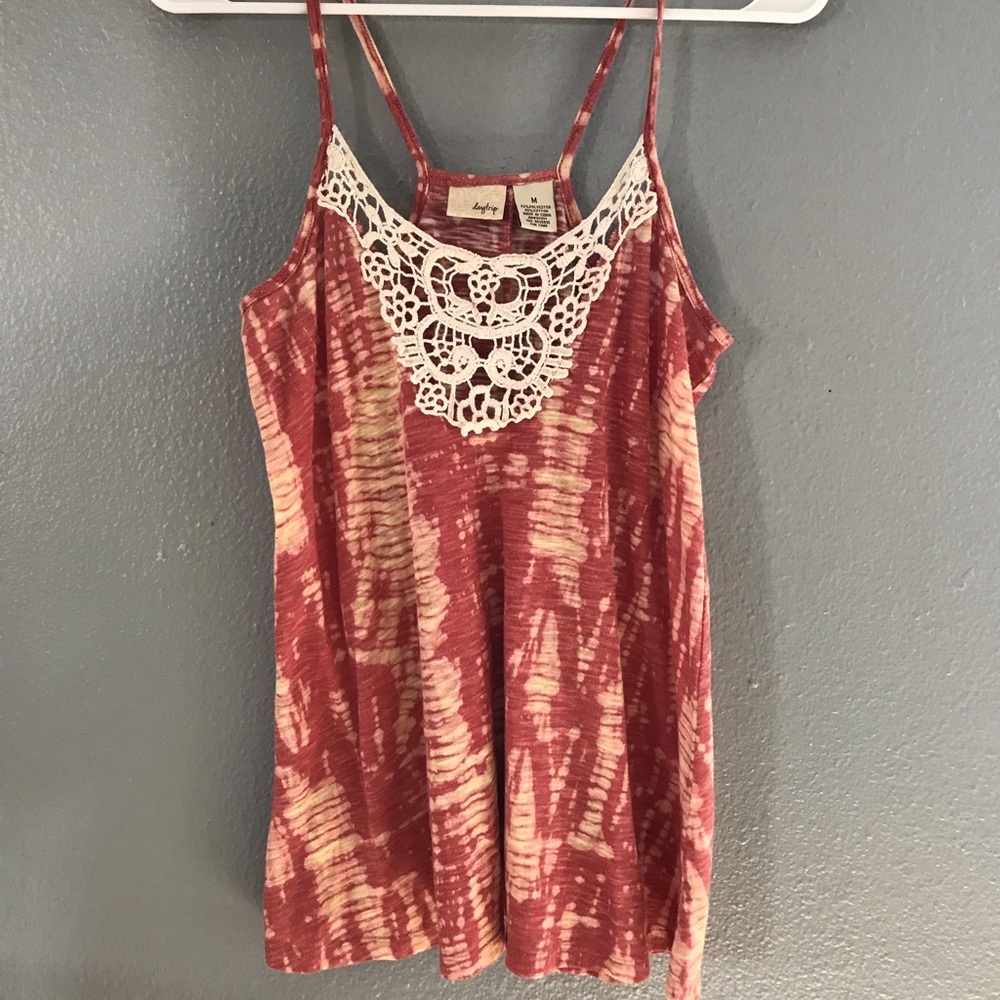 Women’s tie dye tank top